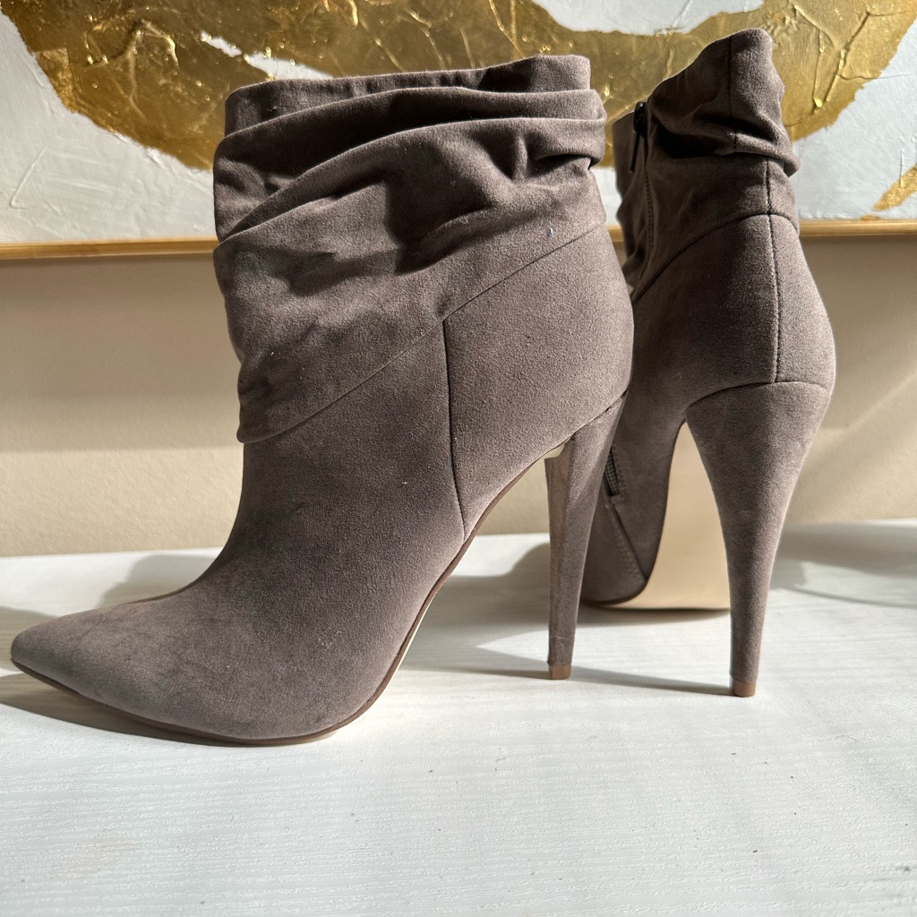 Gray Booties